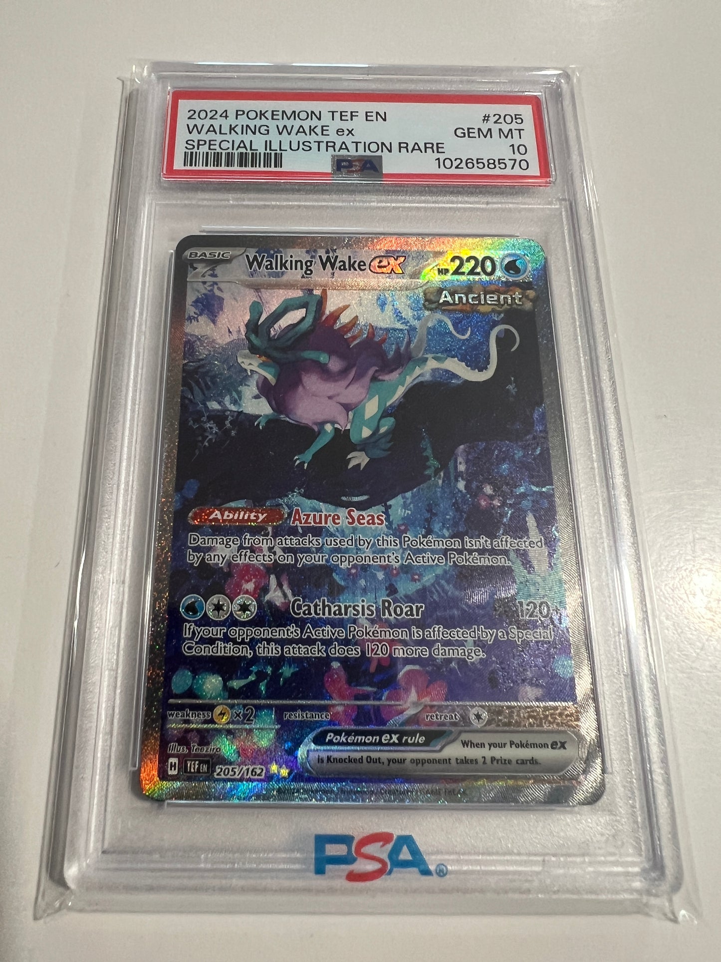 2024 Walking Wake PSA 10 – Temporal Forces