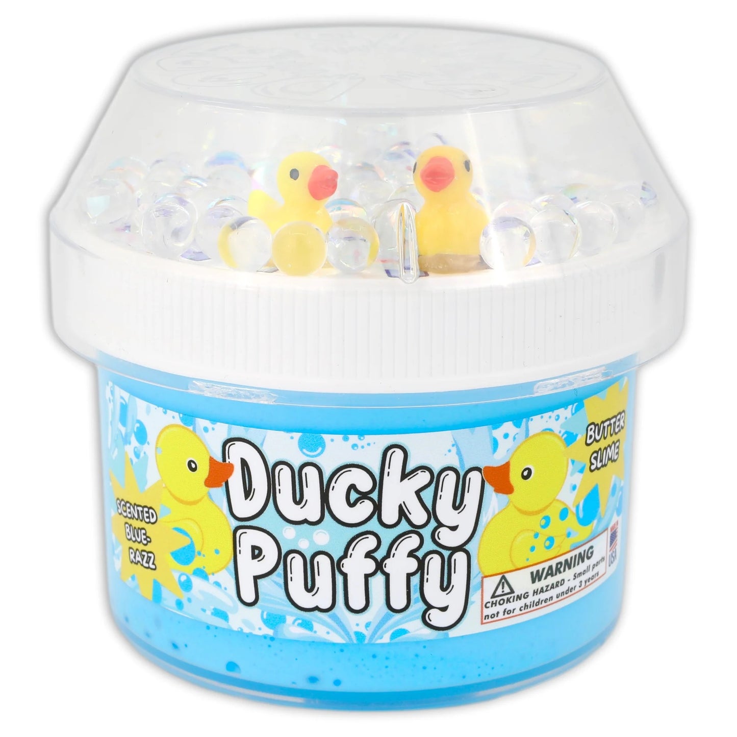 Ducky Puffy Textured Slime - Handmade in USA - Dope Slimes