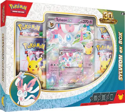Pokémon TCG: 30th Celebration Pokémon ex Box - Sylveon ex