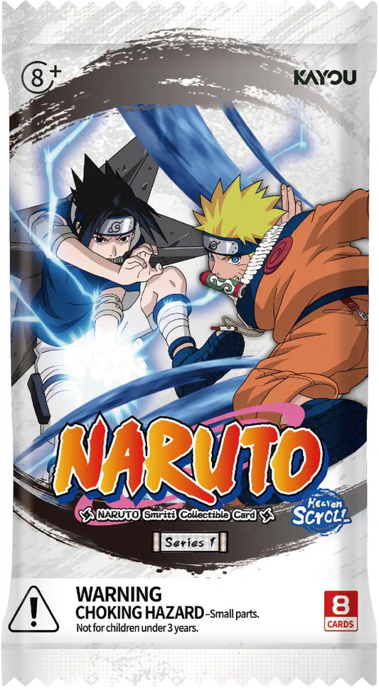 Kayou - Naruto Smriti Legacy Collector Cards - Heaven Scroll Collector Box (5-Packs)
