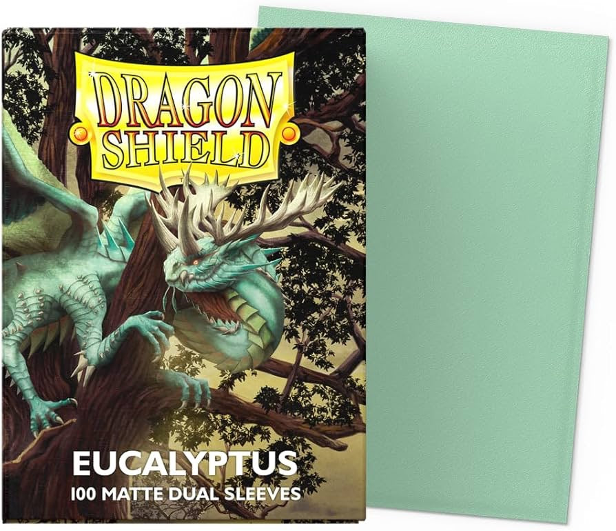 Dragon Shield Sleeves: Standard Matte Dual - Eucalyptus 100CT
