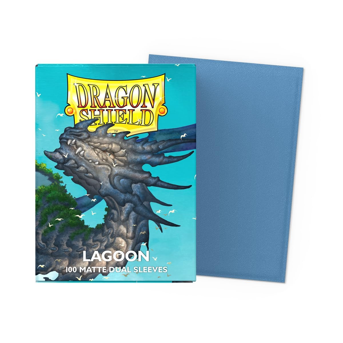 Dragon Shield Sleeves: Standard Matte Dual - Lagoon 100CT