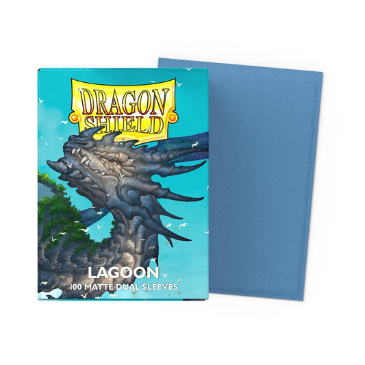Dragon Shield Sleeves: Standard Matte Dual - Lagoon 100CT
