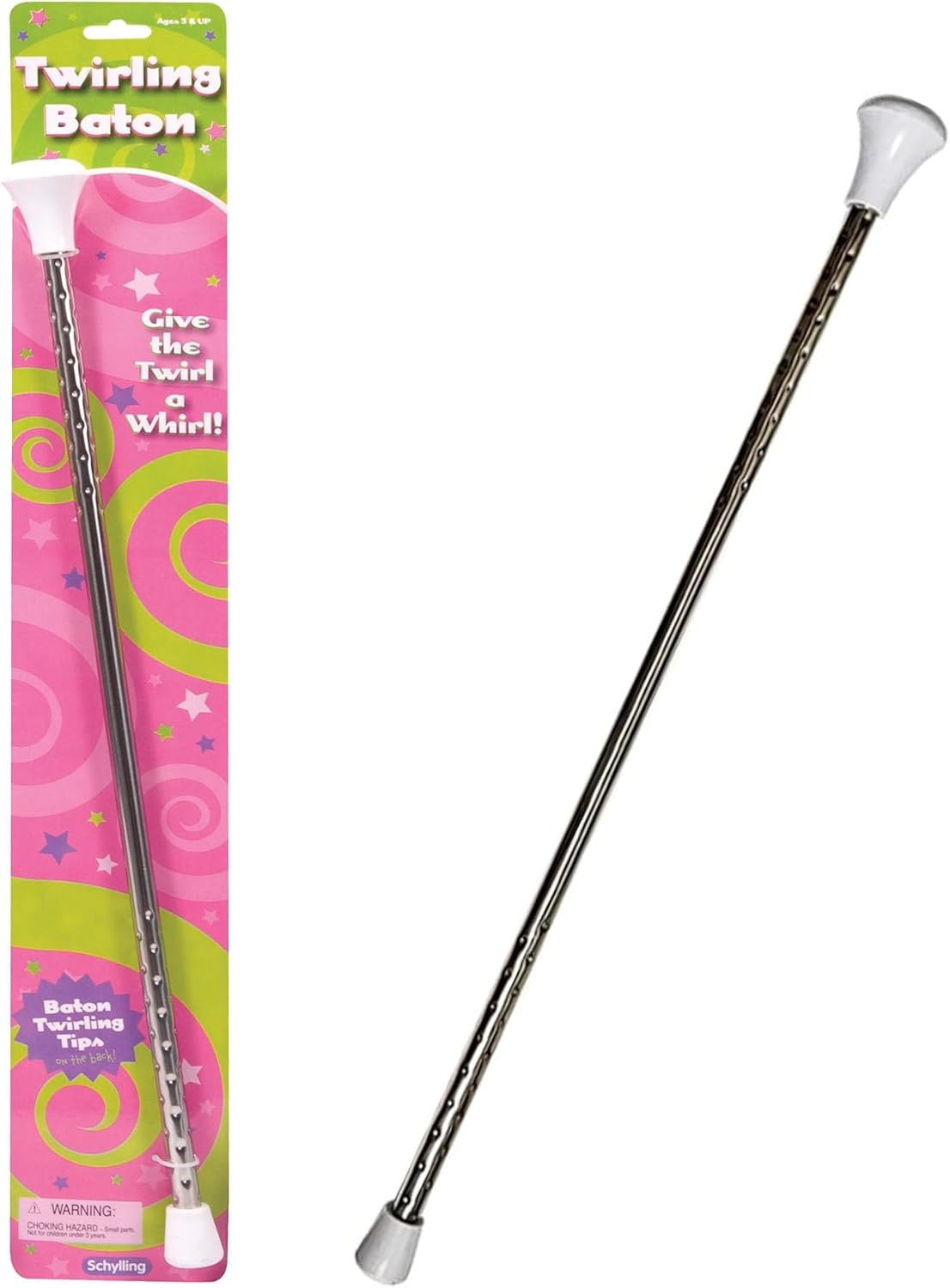 Schylling Metal Twirling Baton Assorted