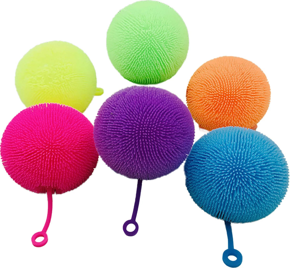 Wiggly Jiggly Light Up Balls 4"