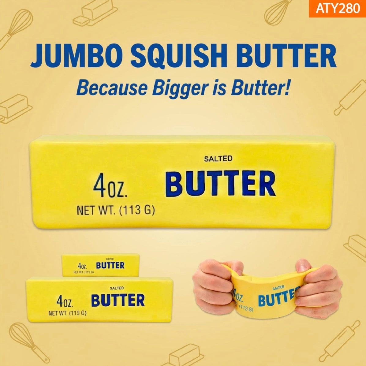 Jumbo Squishy Butter