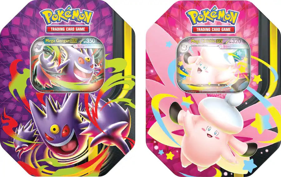 Pokemon TCG: Mega Evolution-Pokemon Mega Moonlit Tin 1 Ct
