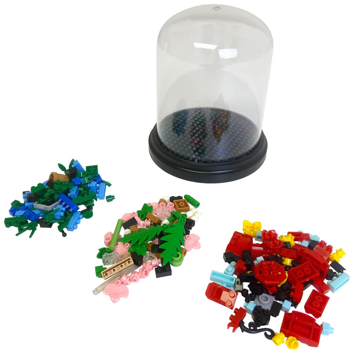 Botanical Blocks Blue Butterfly Building Puzzle Display Dome