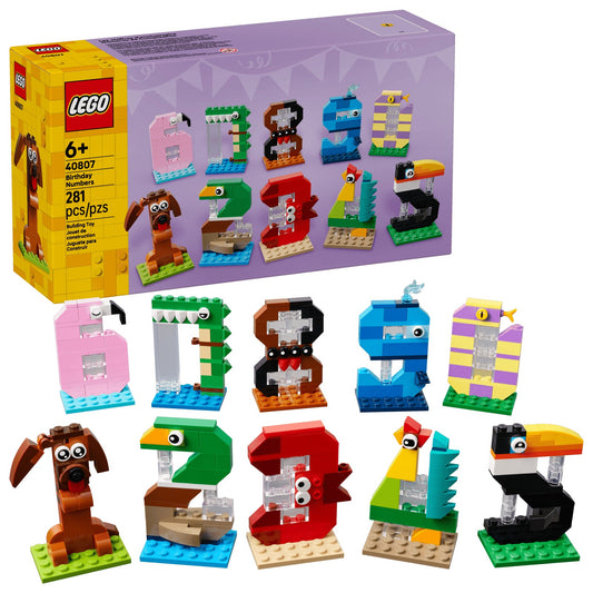 LEGO® Birthday Numbers 40807