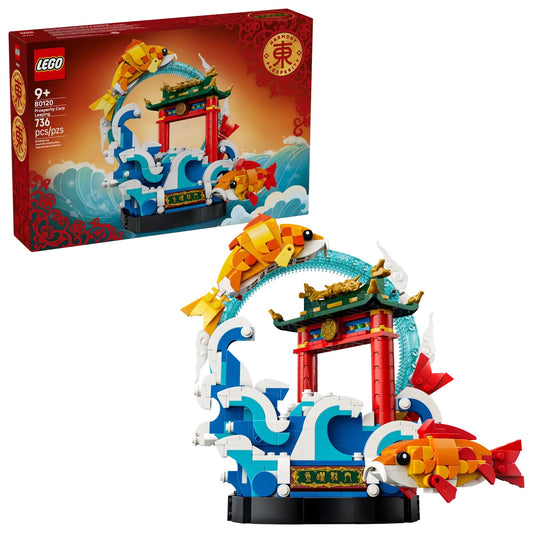LEGO® Prosperity Carp Leaping 80120