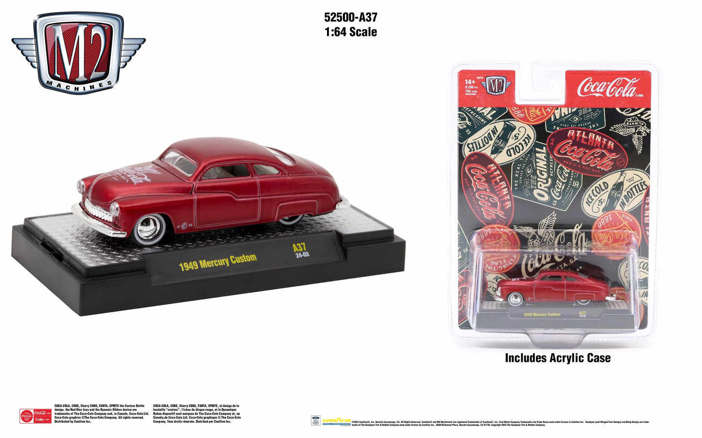 M2 Machines: Coca - Cola 1949 Mercury Custom