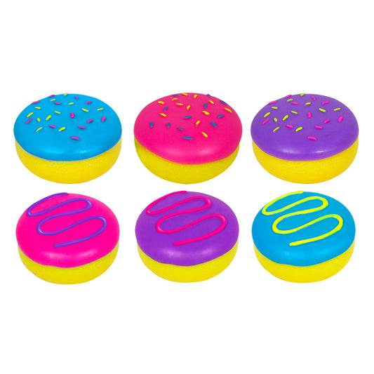 Schylling NeeDoh Jelly Dohnut Squishy Fidget Toy - Assorted Colors