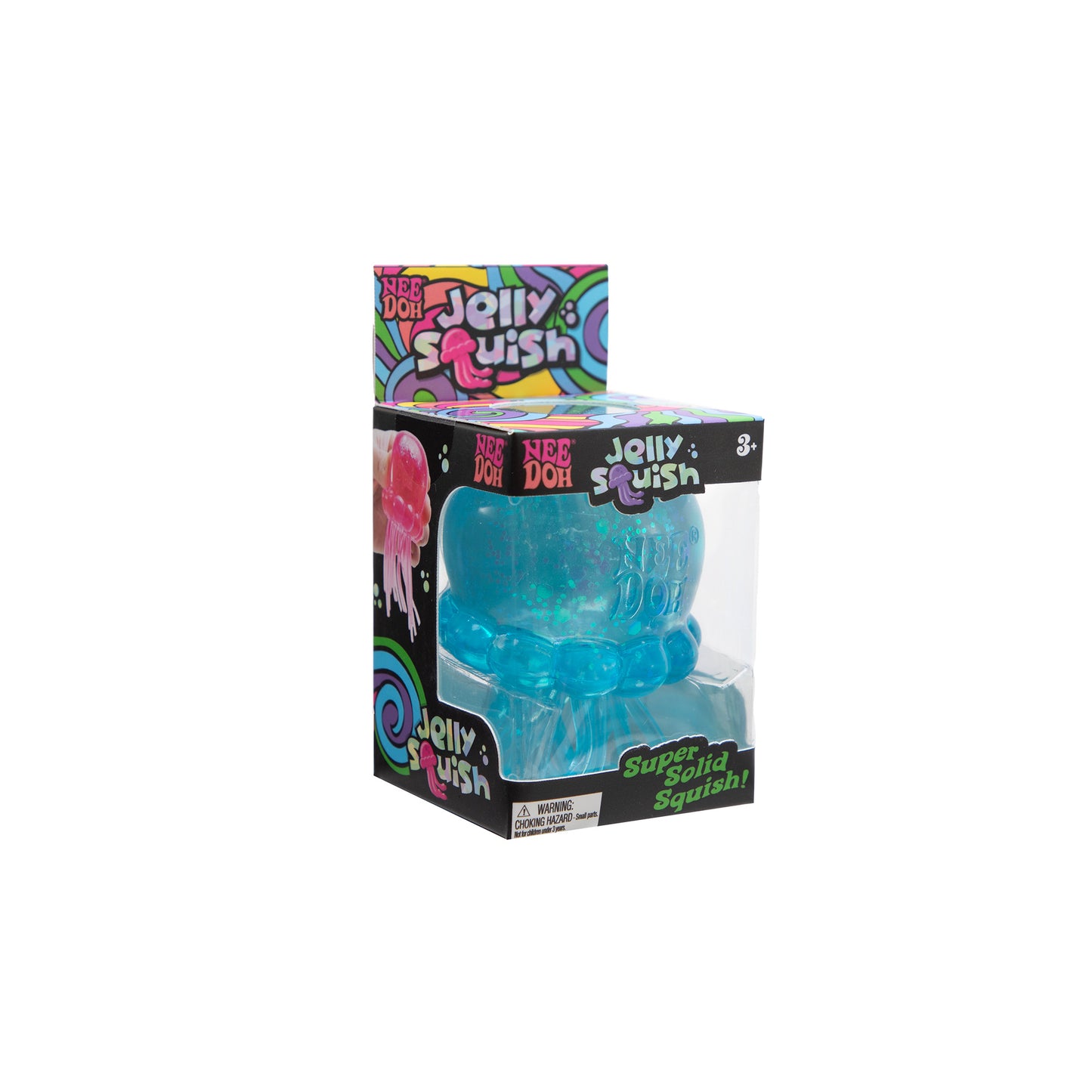 Schylling JellySquish NeeDoh Squishy Fidget Toy Multicolor 1ct