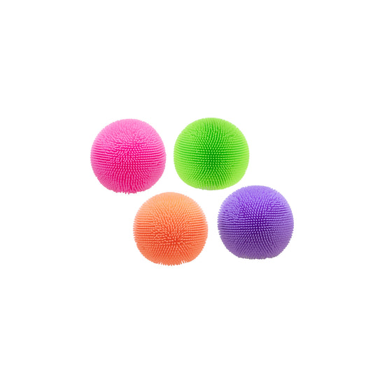 Schylling Teenie NeeDoh Fuzz Ball 4-Pack – Assorted Colors