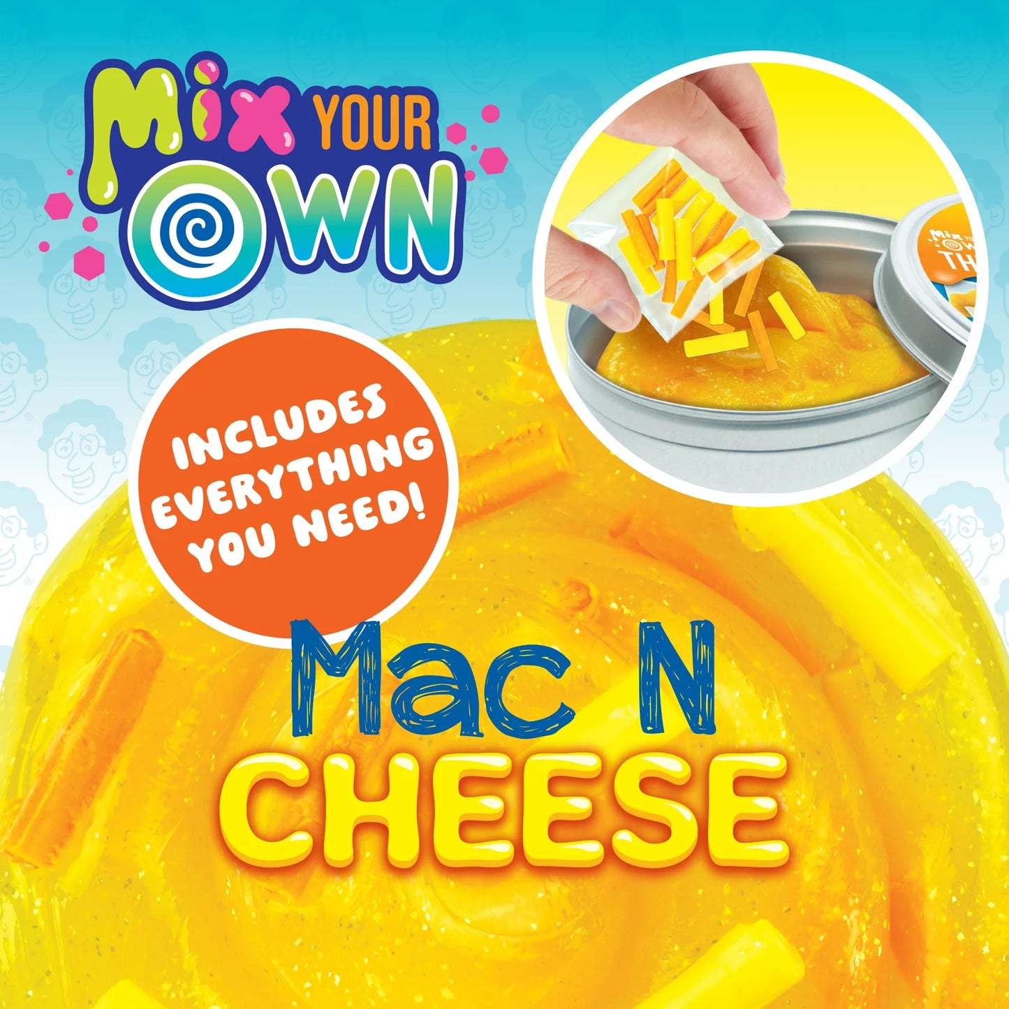 Crazy Aaron's Mac & Cheese - Mix It Full Size 4" Thinking Putty