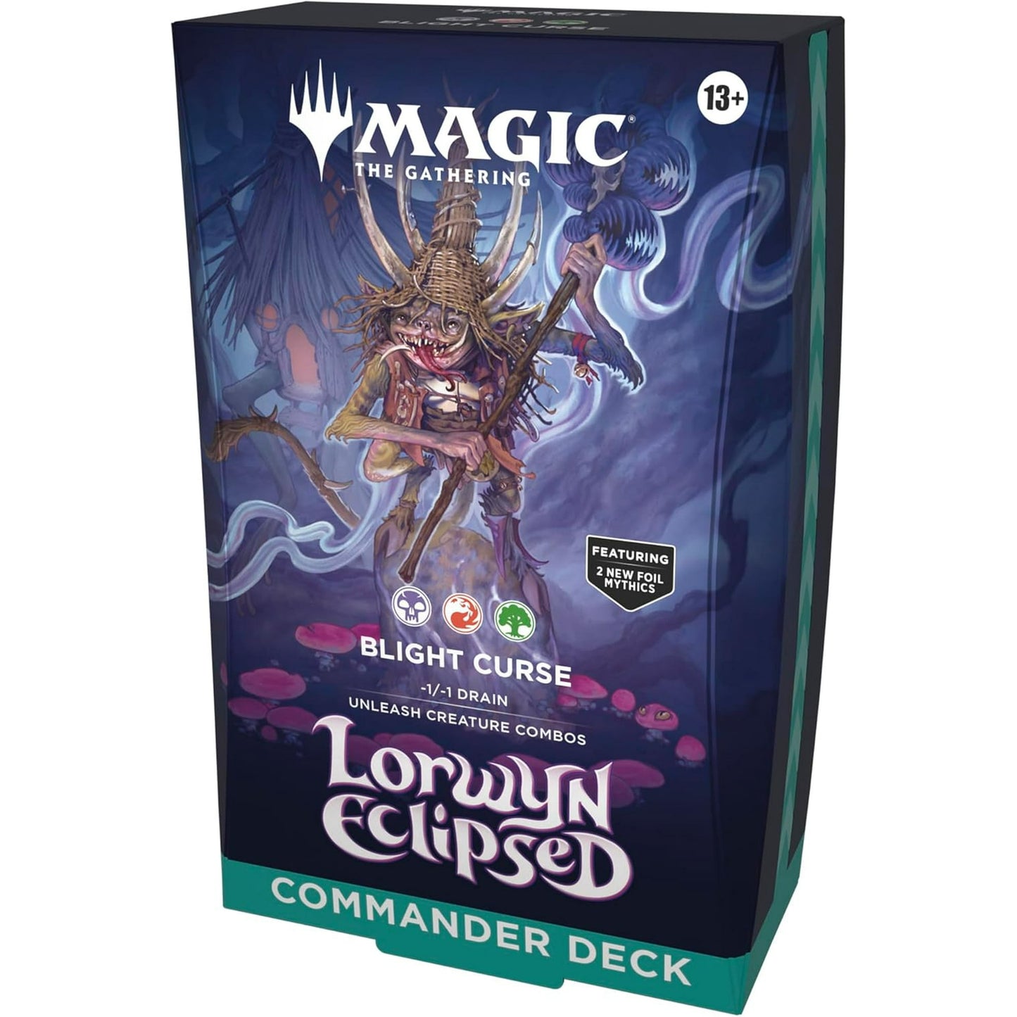 Magic the Gathering: Lorwyn Eclipsed Commander Deck Blight Curse