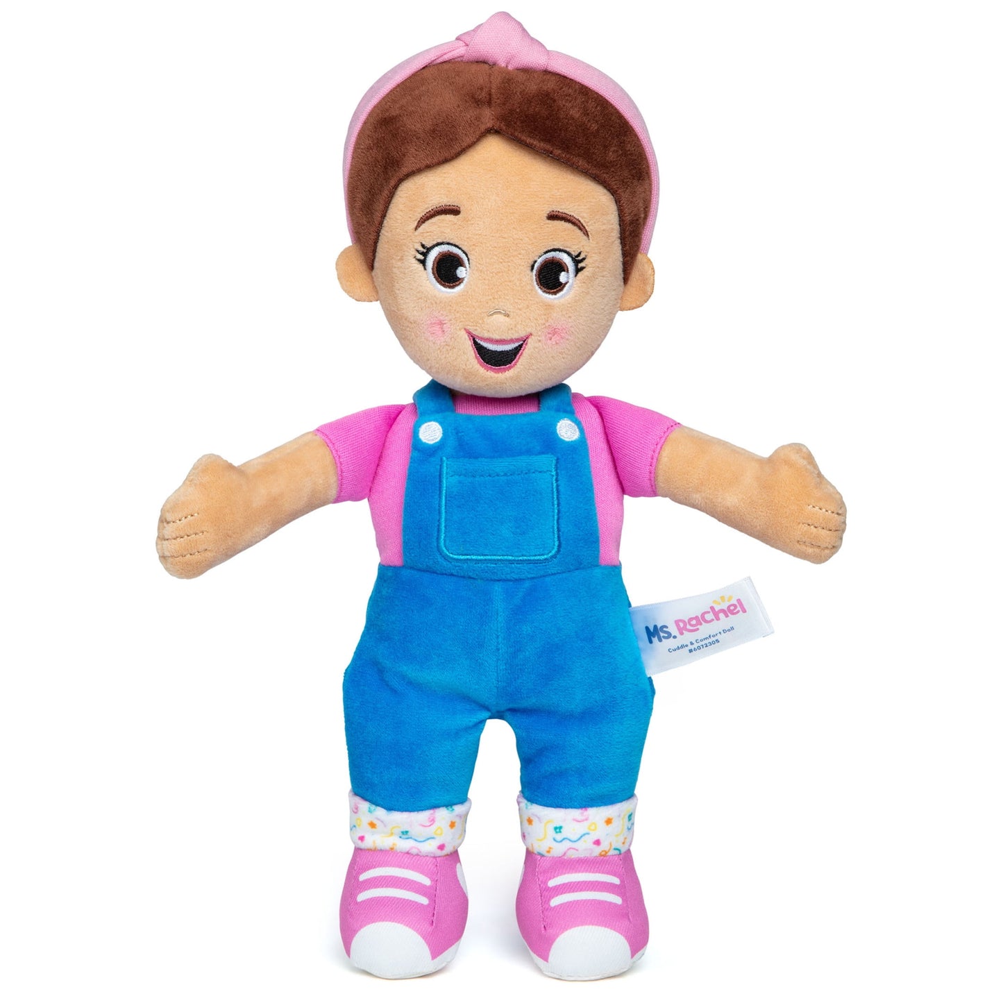 Ms. Rachel Official Basic 11-Inch Cuddle & Comfort Plush Doll