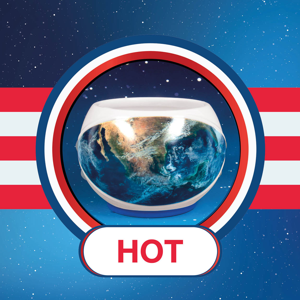 Fizz Creations NASA Heat Change Shaped Mug