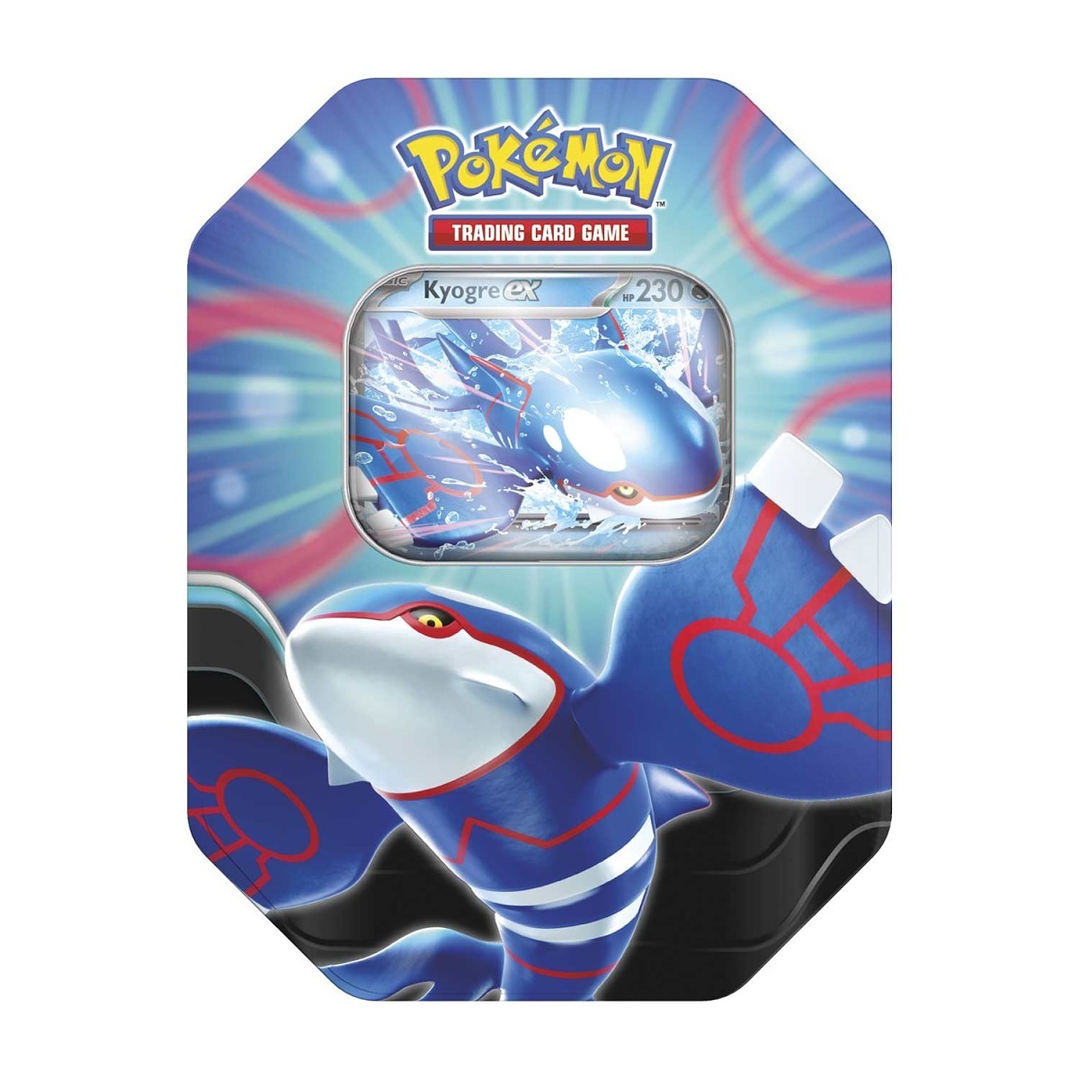 Pokmon TCG: Azure Legends Tin Kyogre ex Rocket City Toys Pokmon TCG: Azure Legends Tin Kyogre ex Rocket City Toys