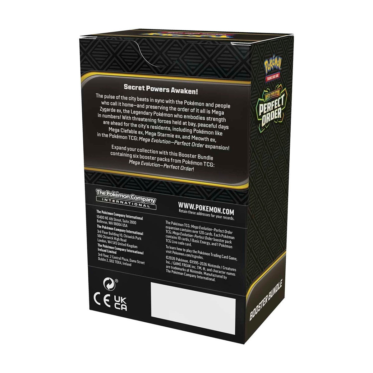 Pokemon TCG: Perfect Order Booster Bundle