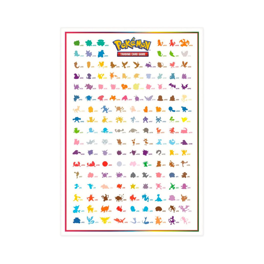 Pokemon TCG: Scarlet & Violet-151 Poster Collection