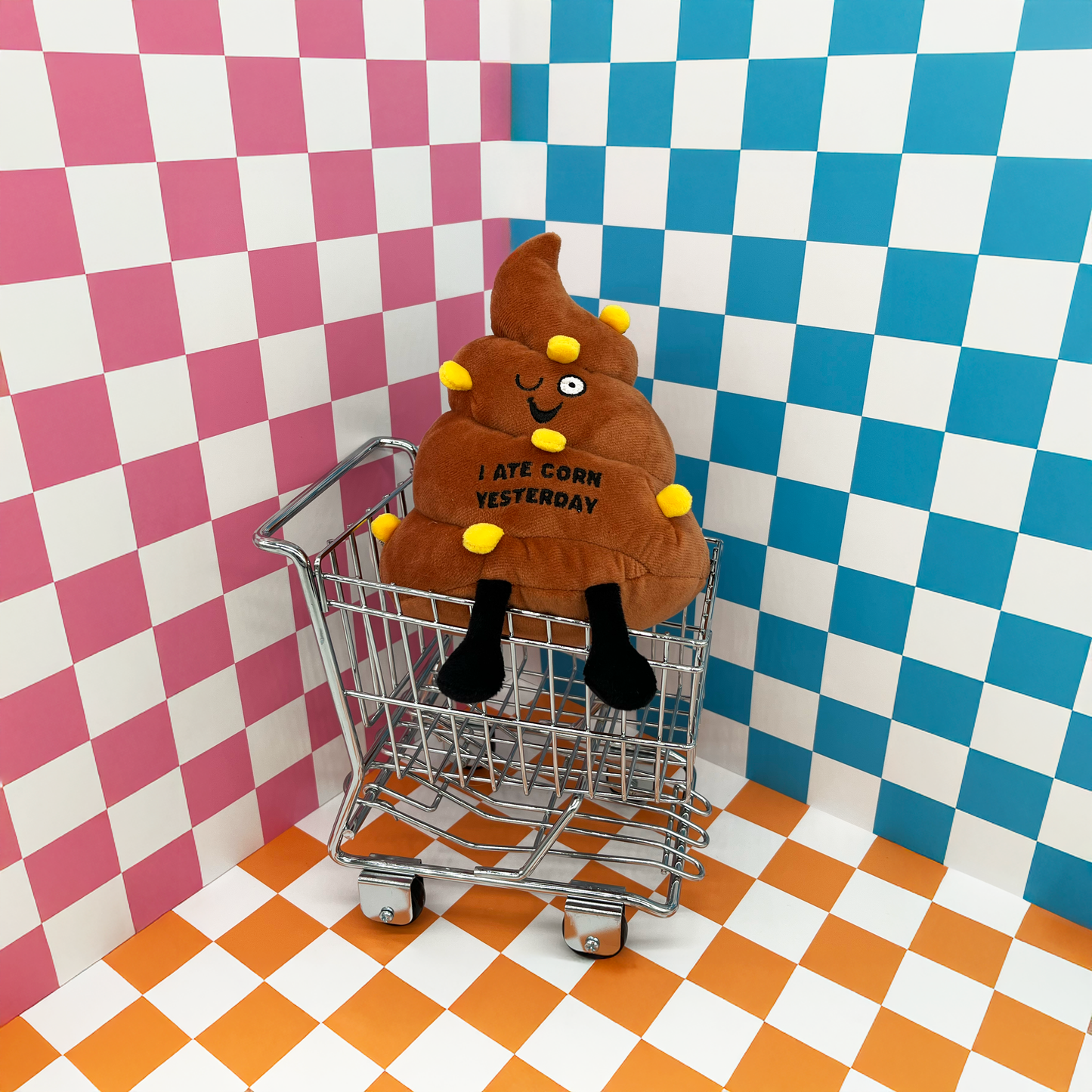 Plush Poop - I Ate Corn