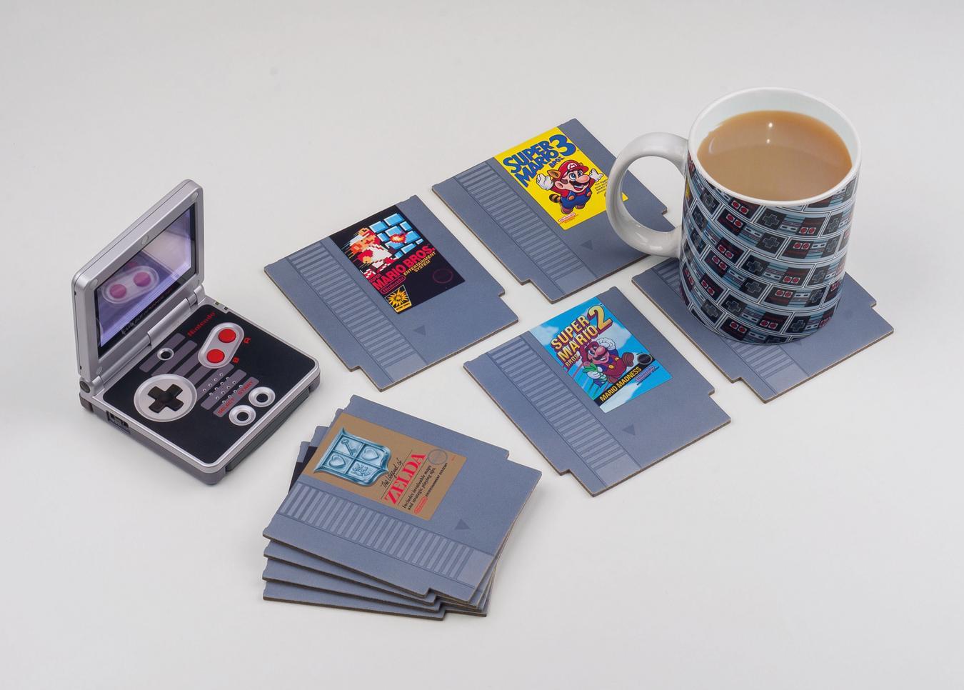 NES Cartridge Coasters
