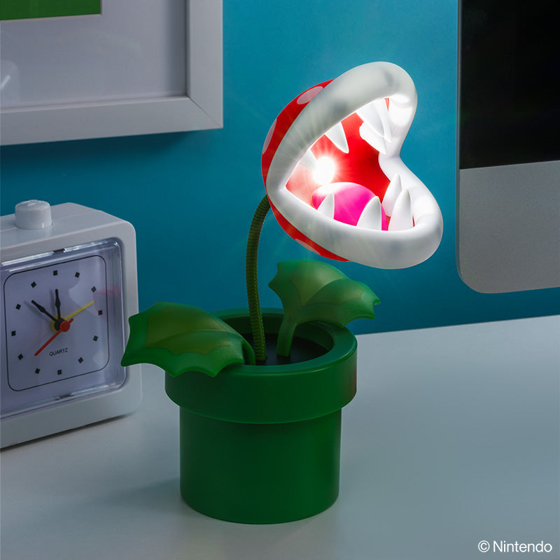 Mini Piranha Plant Posable Lamp