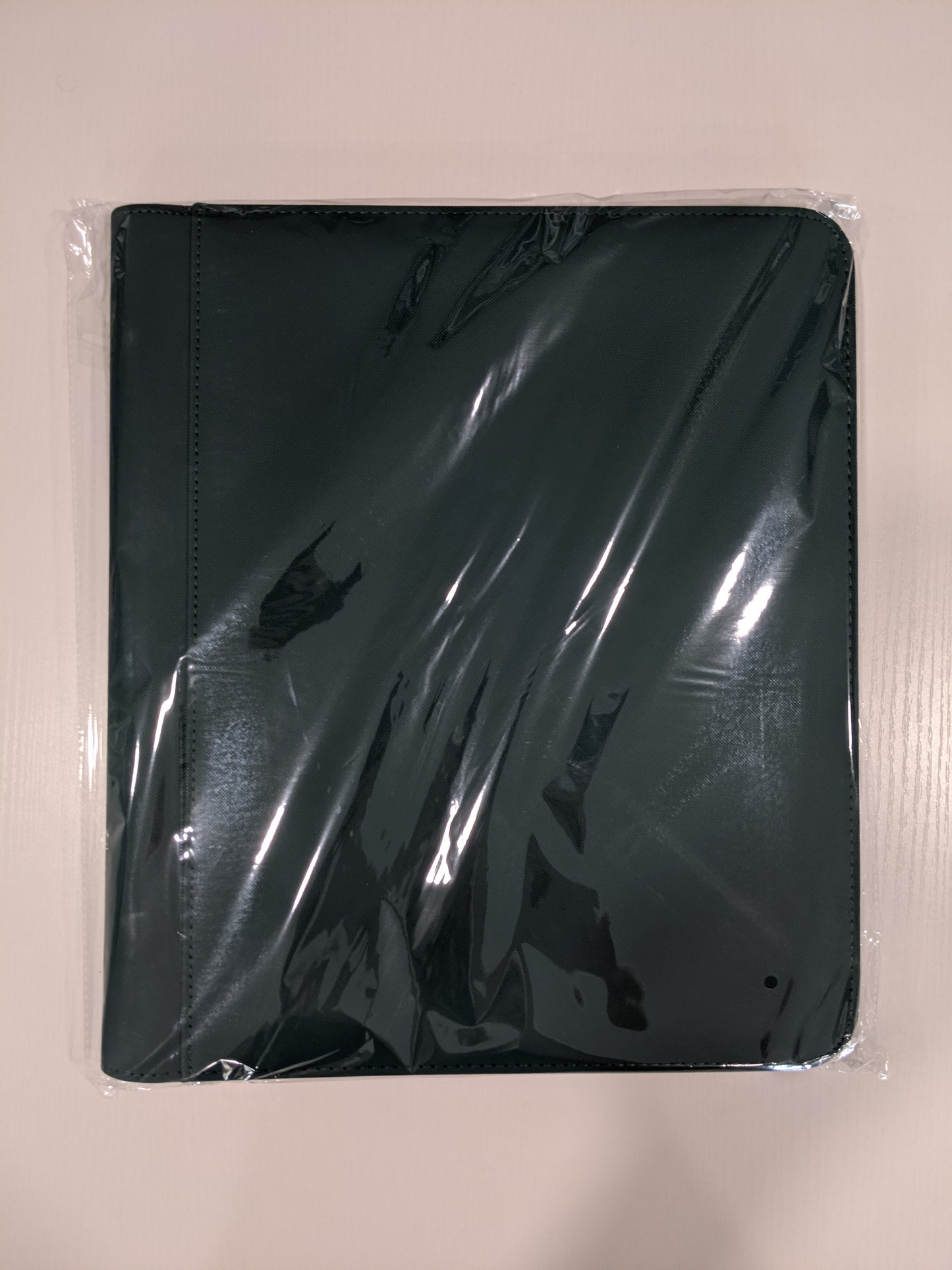 Generic 9-Pocket Zippered Toploader Binder - Green (Holds 252)