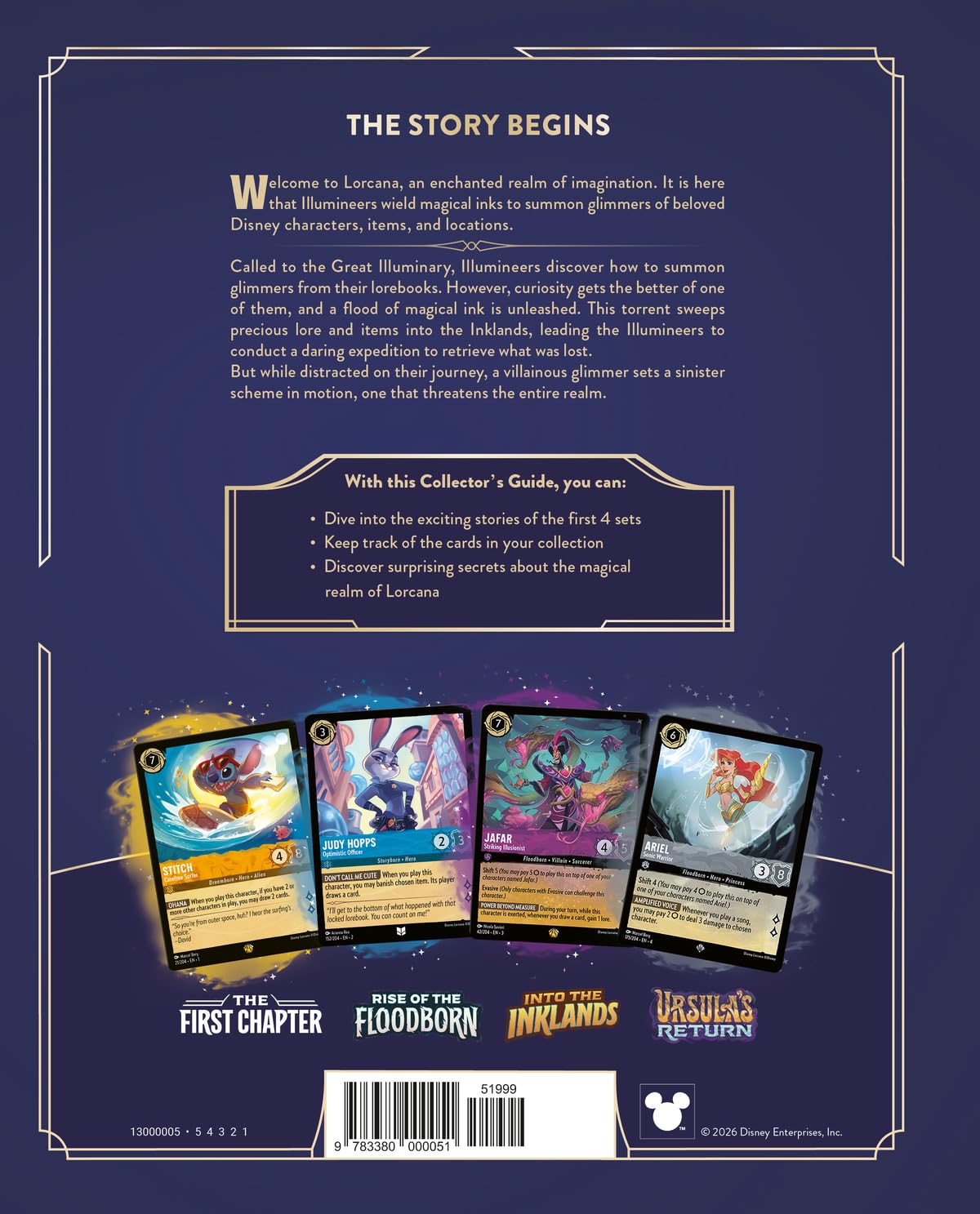 Lorcana TCG: Official Collector's Guide - Sets 1-4