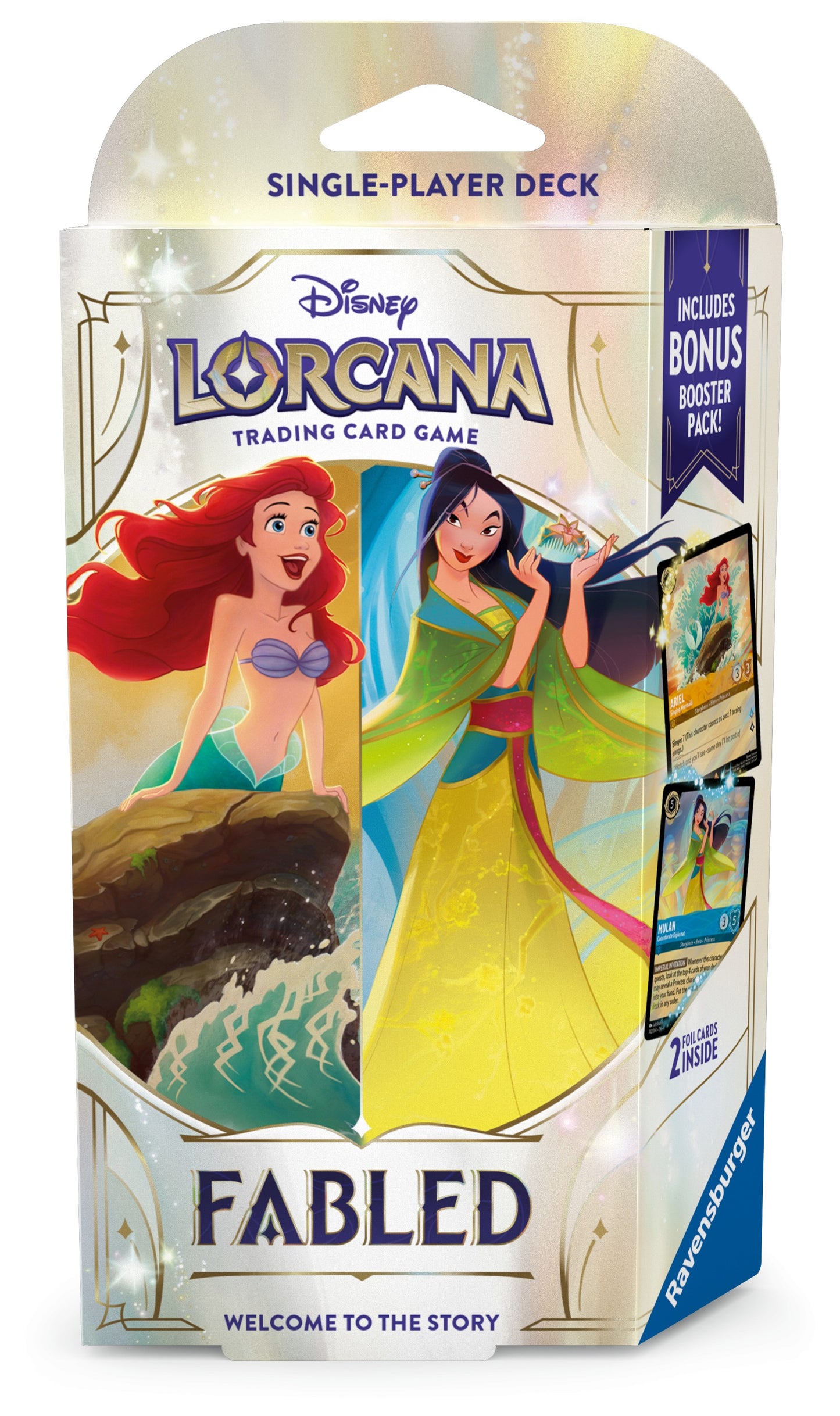 Disney Lorcana TCG: Fabled - Starter Deck Carton (8)