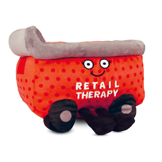 Plush Shopping Cart - Retail Therapy