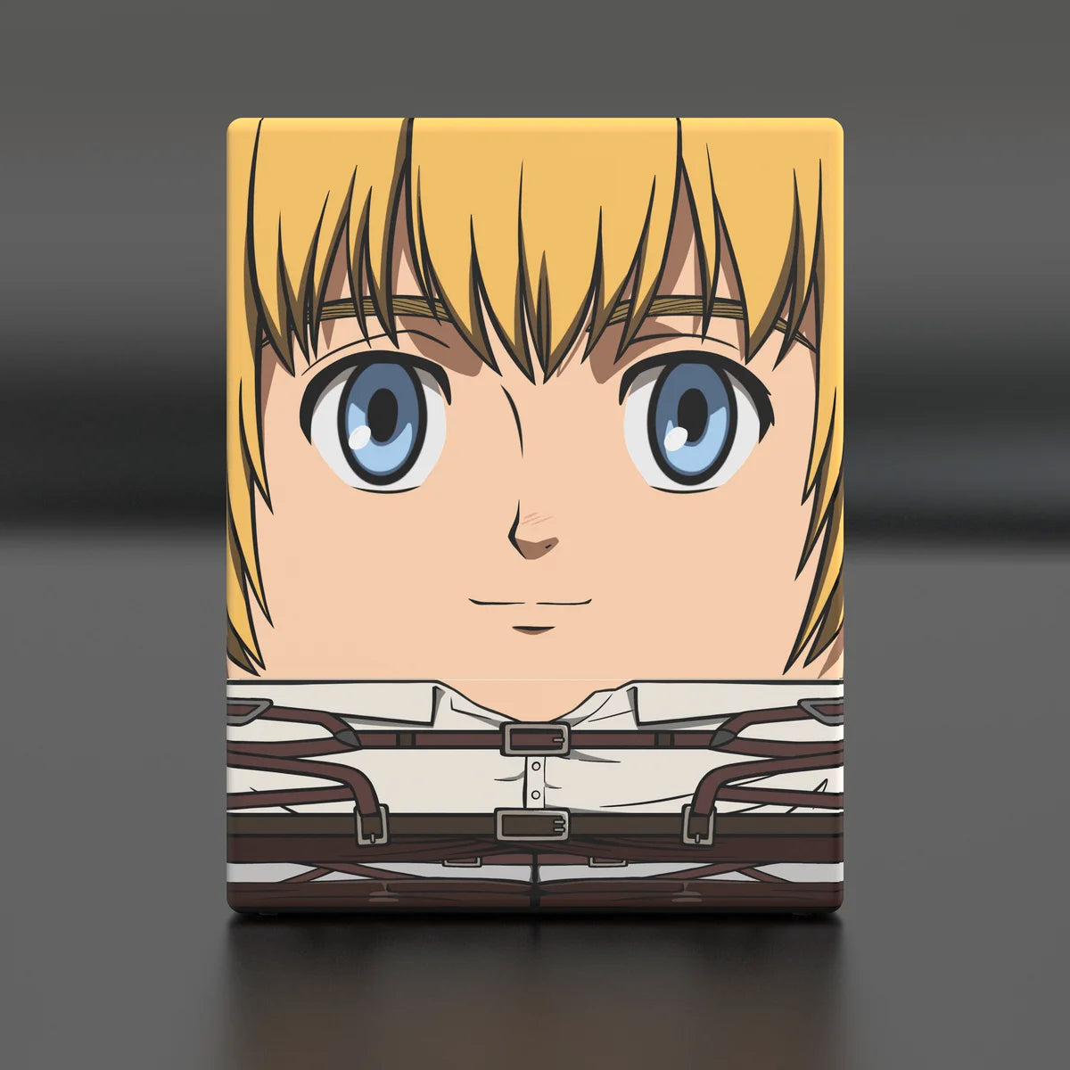 Squaroes Boulder 100+ Deck Box Attack on Titan Armin Arlert 1ct