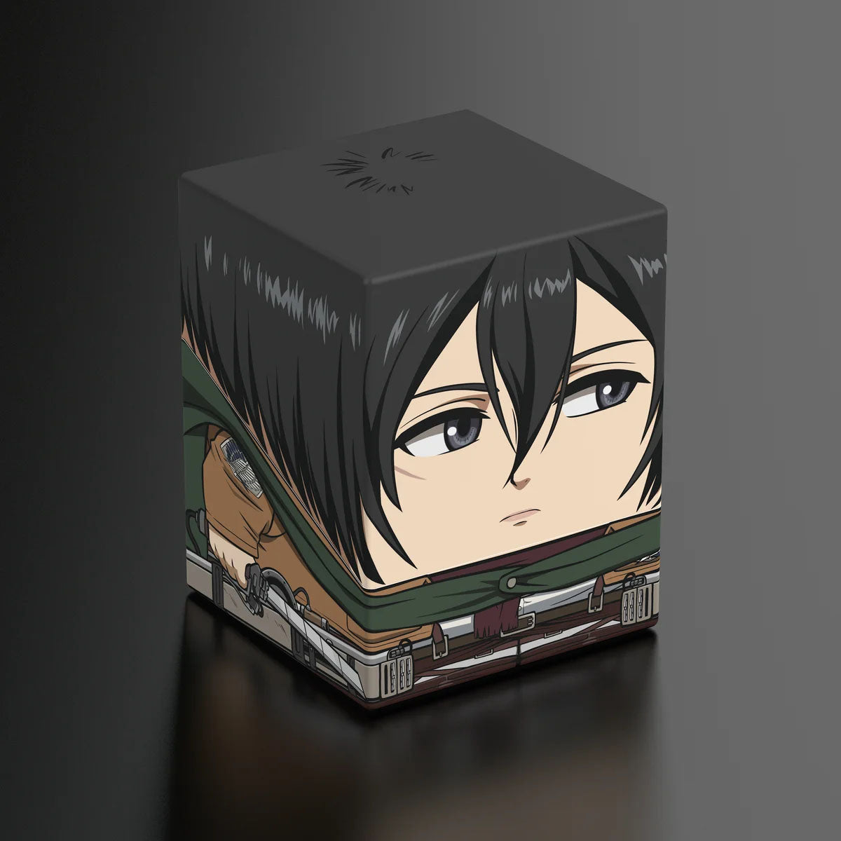 Ultimate Guard Squaroes Boulder 100+ Deck Box Attack on Titan Mikasa Ackermann 1ct