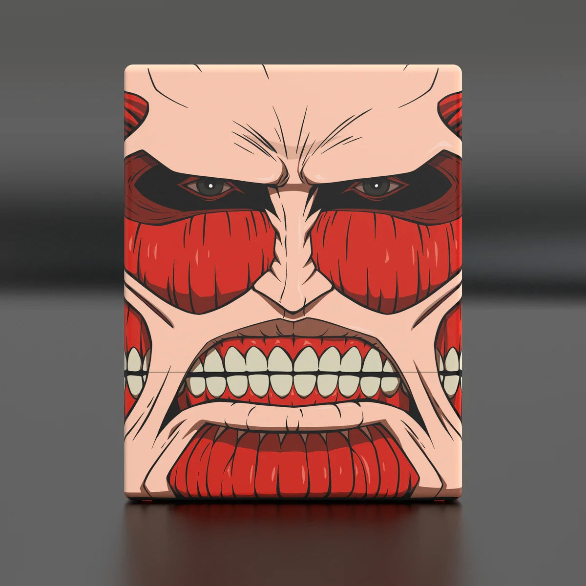 Squaroes Boulder 100+ Deck Box Attack on Titan Colossal Titan 1ct