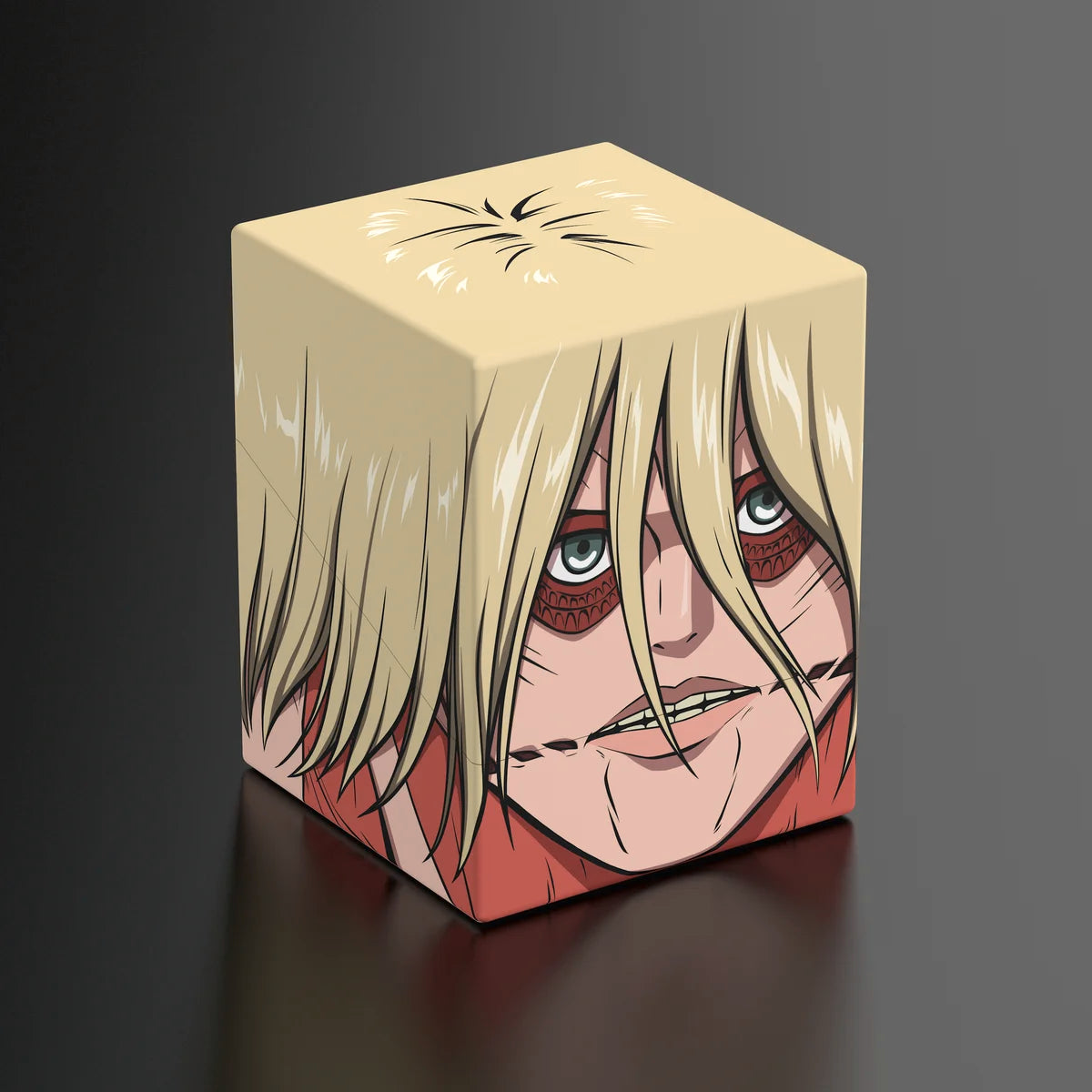 Ultimate Guard Squaroes Boulder 100+ Deck Box Attack on Titan Female Titan 1ct