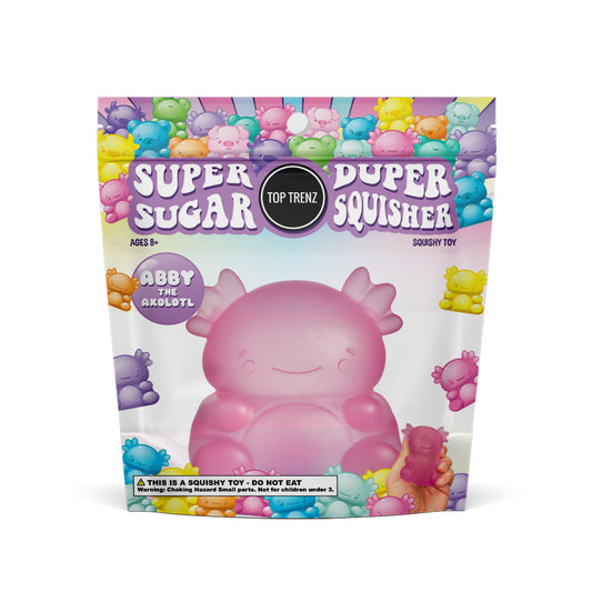 Super Duper Sugar Squisher -Axolotl