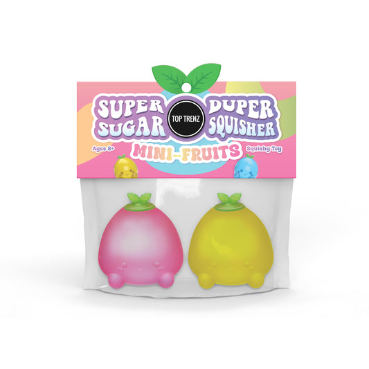Sugar Squisher - Mini Fruits 2 Pack