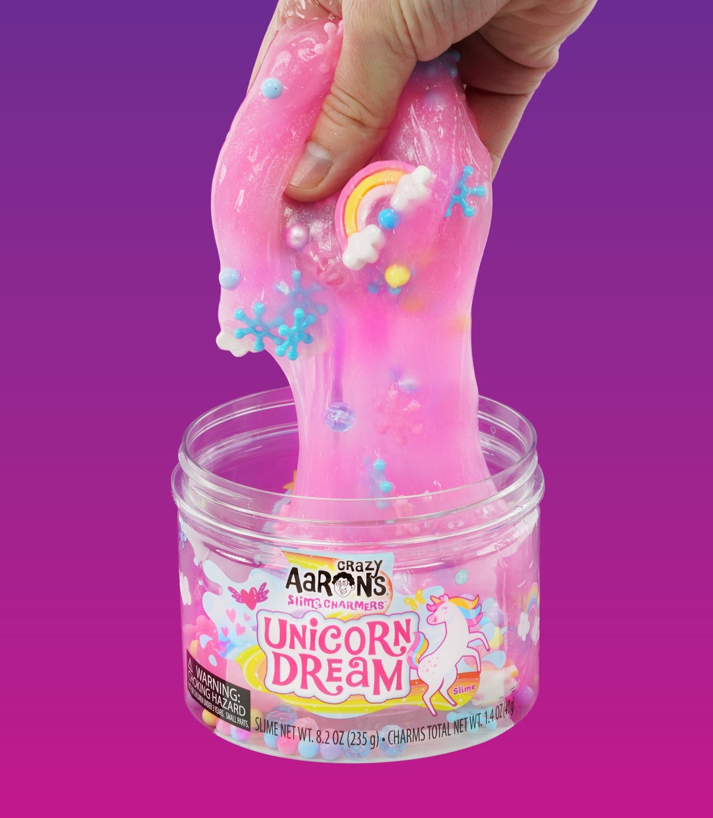 Crazy Aaron's Slime Charmers Unicorn Dream