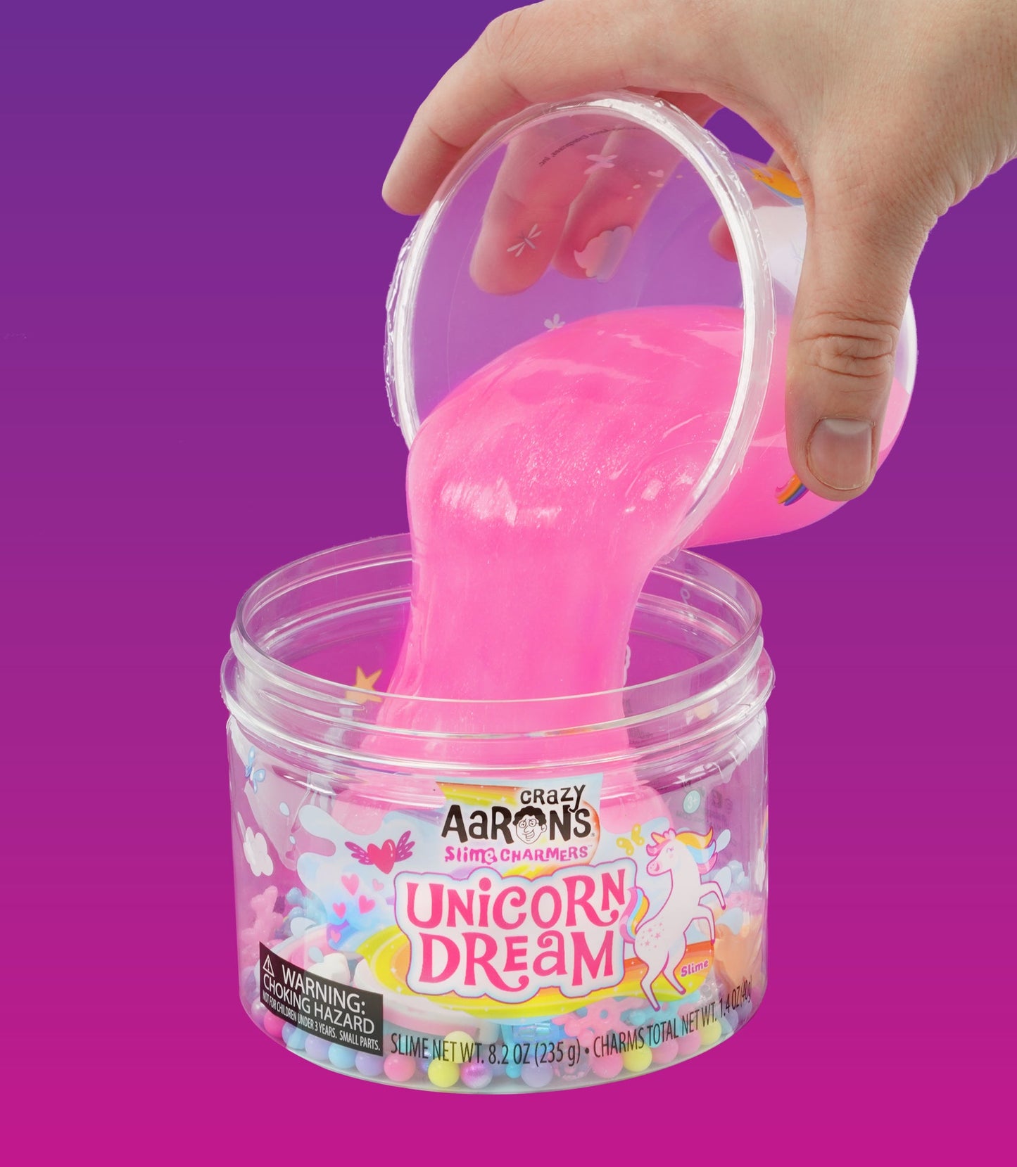 Crazy Aaron's Slime Charmers Unicorn Dream