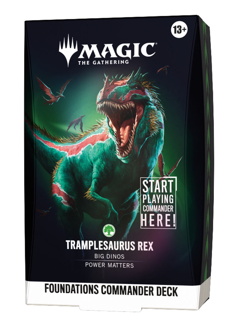 Magic: The Gathering: Foundations Commander Deck - Tramplesaurus Rex