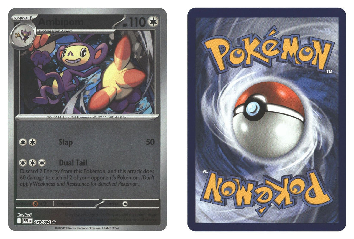 Front + Back scan | Near Mint / English / Reverse Holofoil