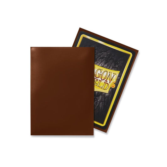 Dragon Shield: Standard Card Sleeves (50ct): Brown