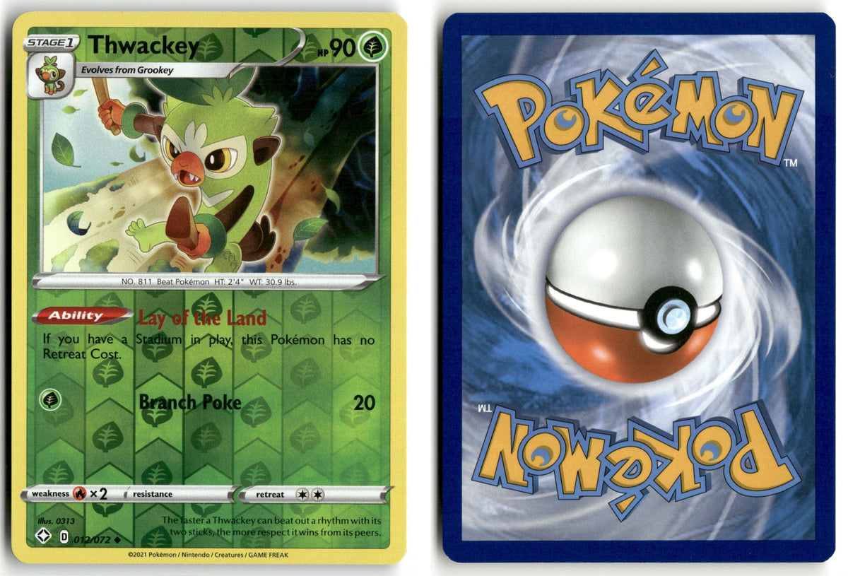 Front + Back scan | Near Mint / English / Reverse Holofoil