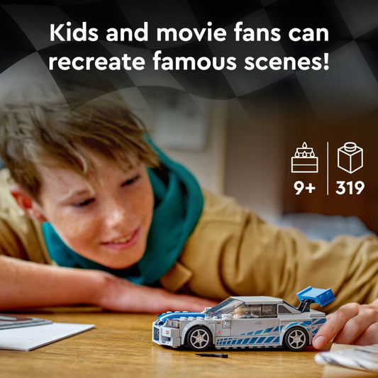 LEGO Speed Champions 2 Fast 2 Furious Nissan Skyline GT-R (R34) 76917