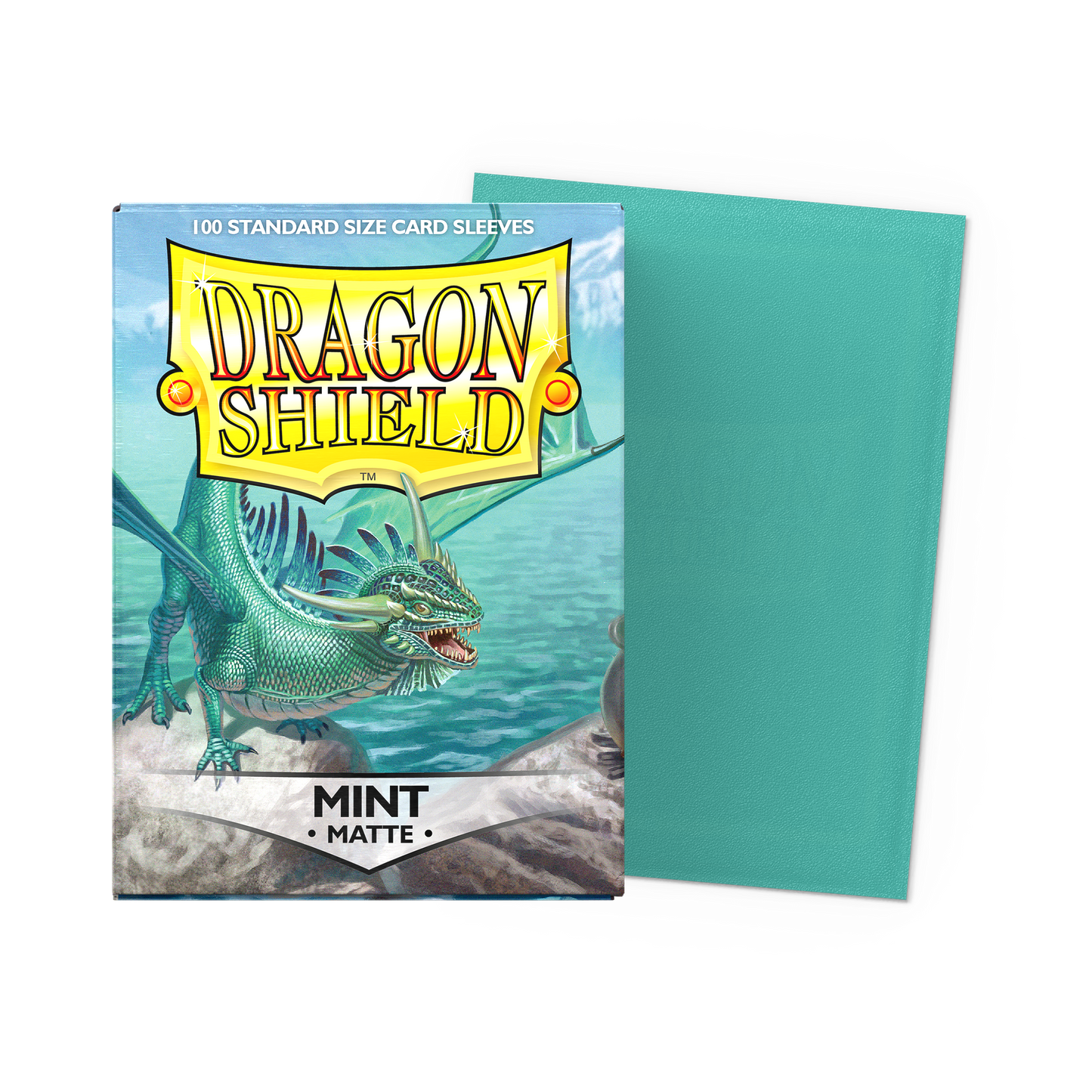 Dragon Shield Sleeves: Standard - Matte Mint (100 ct.)