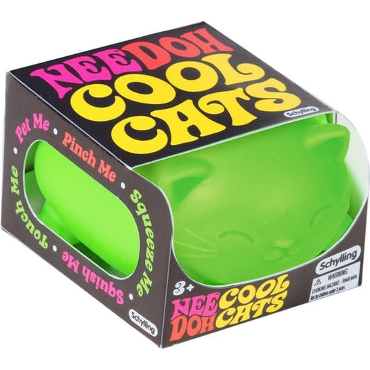 Schylling NeeDoh Cool Cats Squishy Fidget Toy - Assorted Colors