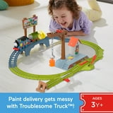 Thomas & Friends Paint Delivery Motorized Train and Track Playset for Preschool Kids