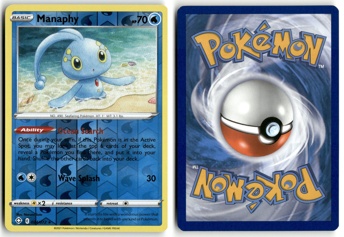 Front + Back scan | Near Mint / English / Reverse Holofoil