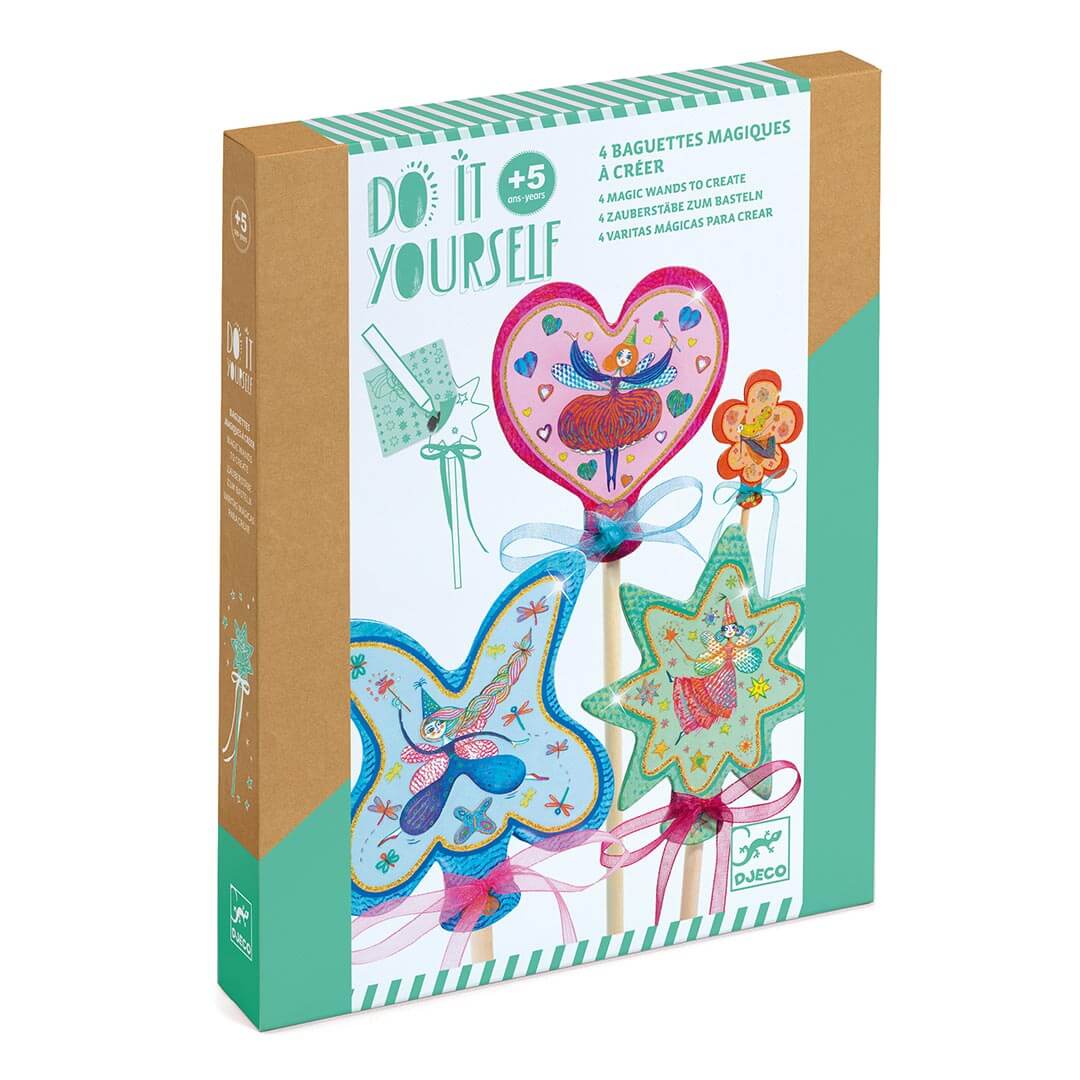 Djeco DIY Little Fairies Wand Making Kit